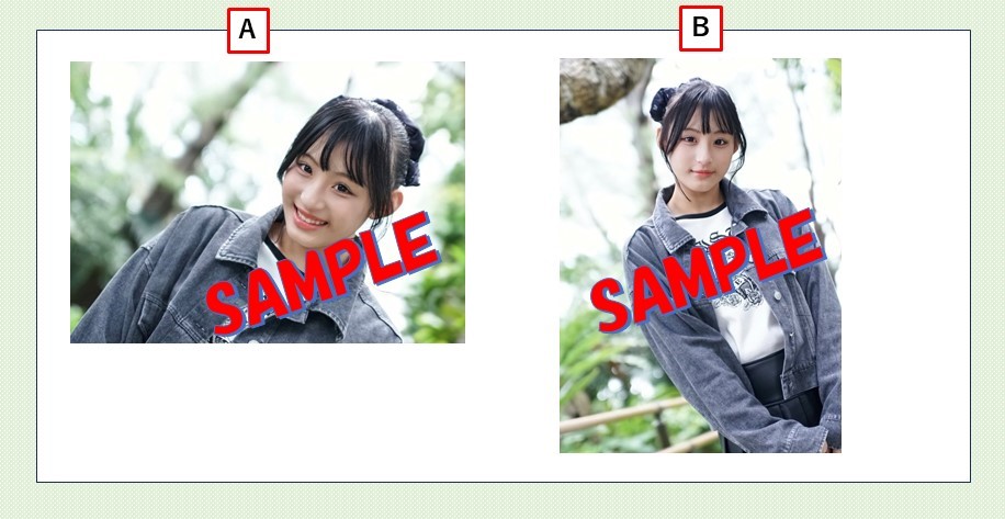 チーム天野なつin石垣島 サイン＋メッセージ付き2L版写真販売の